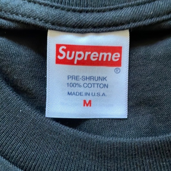 NWOT Supreme watercolor tee - Picture 4 of 6